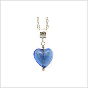 51288 Small Sapphire Heart PD