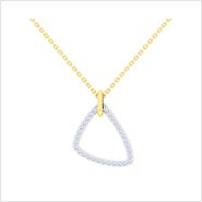 DJYN657 TOP VIEW YELLOW GOLD