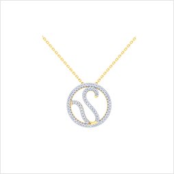 DJYN 1546 TOP VIEW YELLOW GOLD