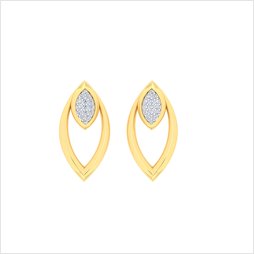 DJE2121 top viewe yellow gold