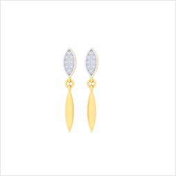 DJE3072 TOP VIEW YELLOW GOLD