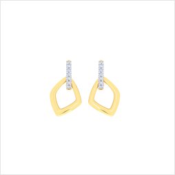 DJE 2535 TOP VIEW YELLOW GOLD